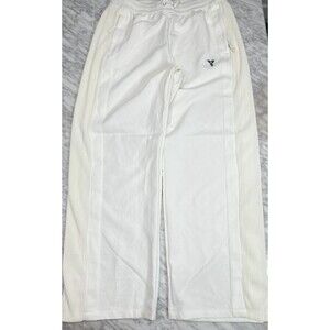 Nike Kobe Dri-FIT Pleated Pants White Loose Basketball Snap Hem Men Large IB0009